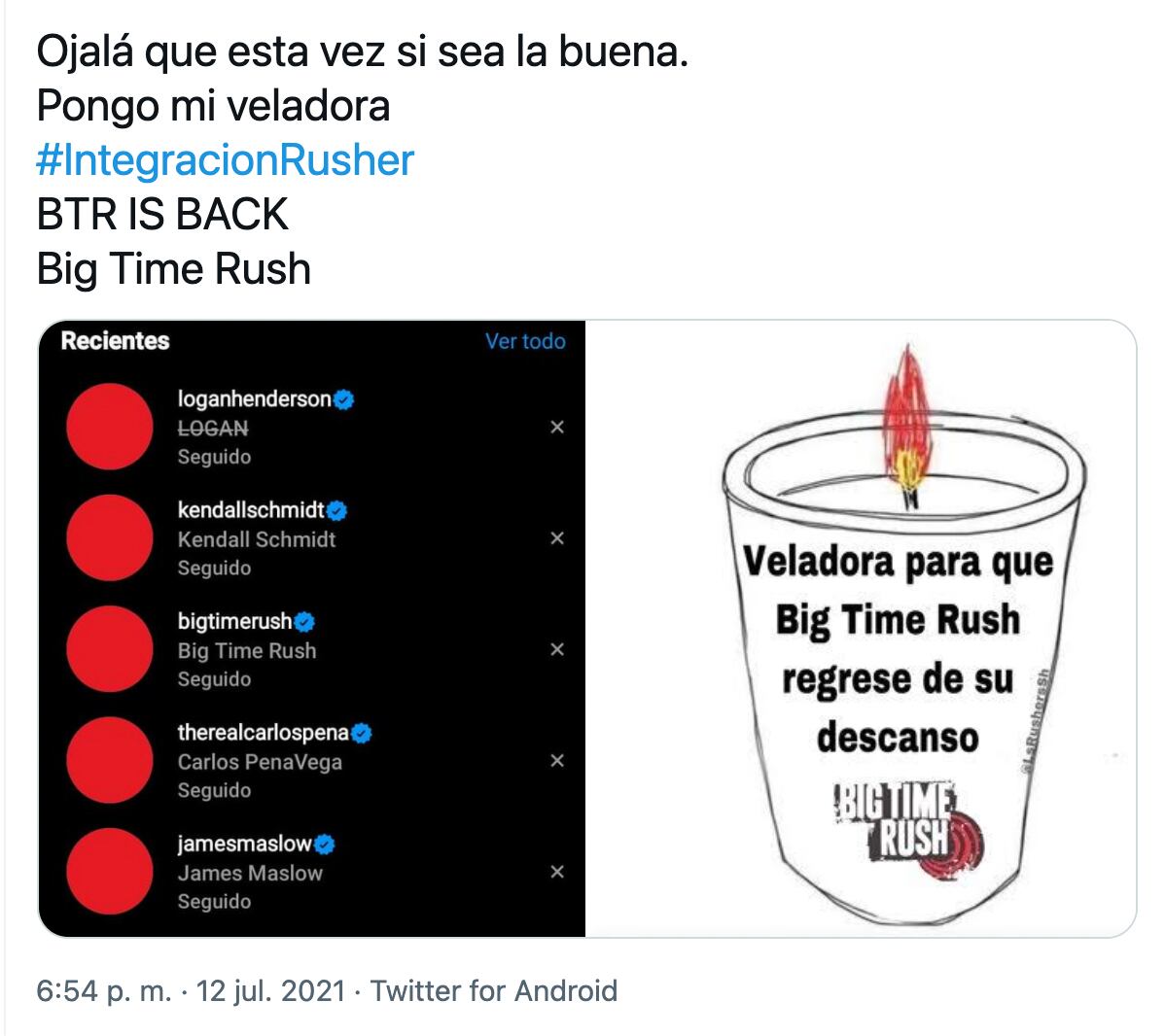 Meme de Big Time Rush