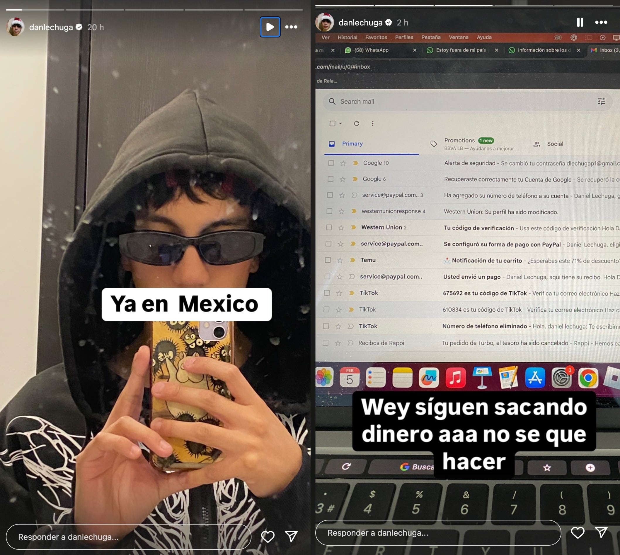 Daniel Lechuga revela que fue secuestrado en Colombia
