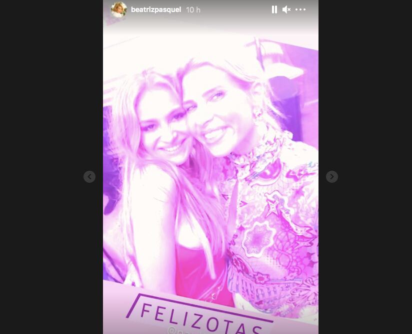 Paulina Rubio junto a Beatriz Pasquel