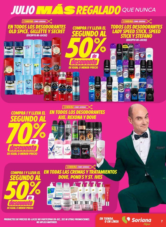 Ofertas Soriana Julio Regalado
