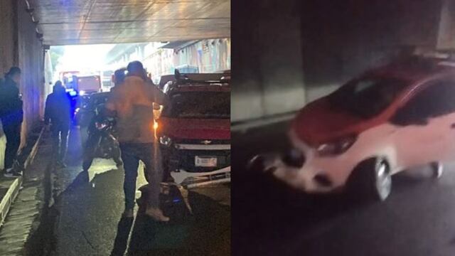 Choque y atropellamiento en Circuito Interior y Oceanía