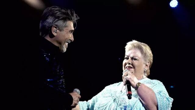 Paquita la del Barrio y Diego Verdaguer