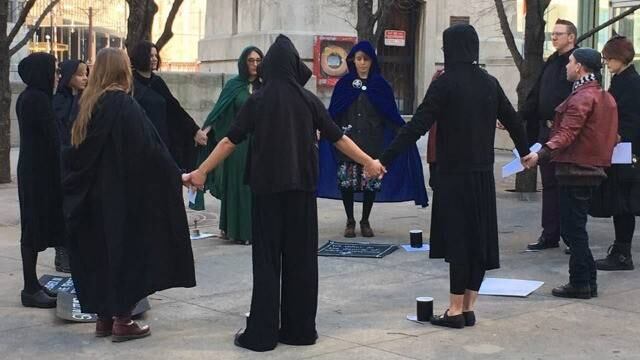 Brujería contra Trump.