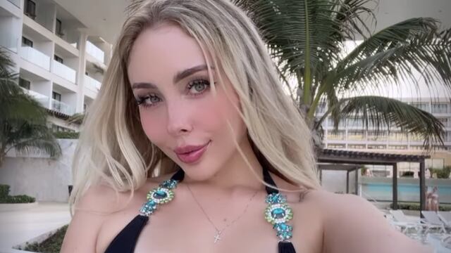 Maya Nazor vacaciona en Cancún