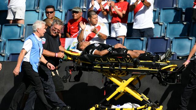 Árbitro se desploma en el Perú vs Canadá de la Copa América 2024