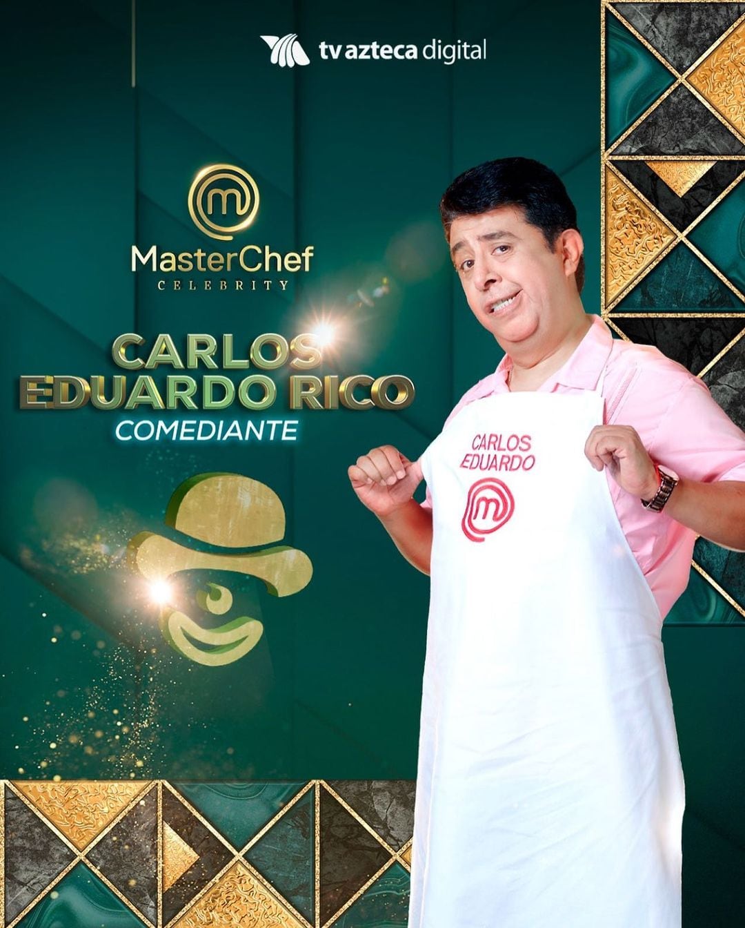 ¿Quién es Carlos Eduardo Rico, el comediante que nunca ha dado risa y ahora regresa con MasterChef Celebrity?