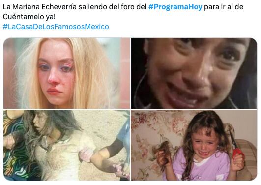 Los memes de Mariana Echeverría en Hoy