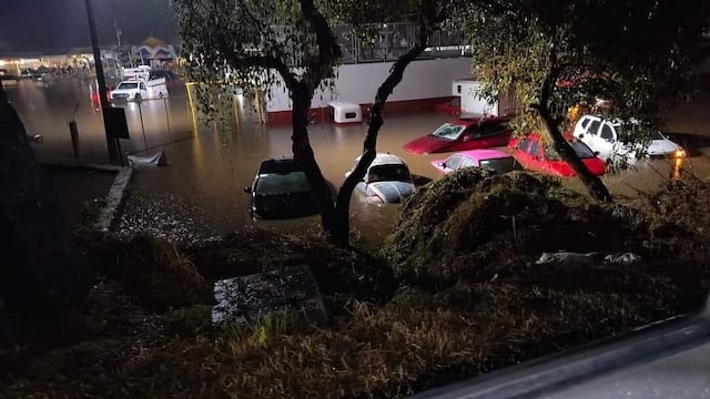 Milpa Alta amanece con inundaciones