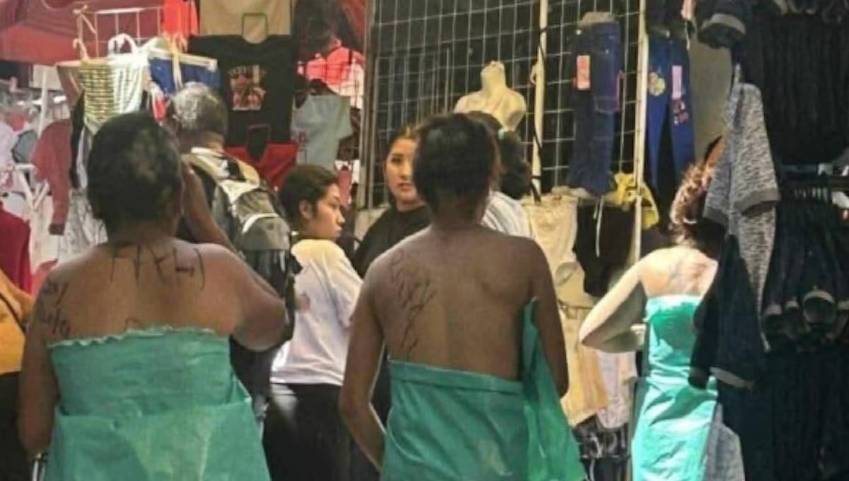 Mujeres fueron rapadas y exhibidas en San Martín Texmelucan, Puebla