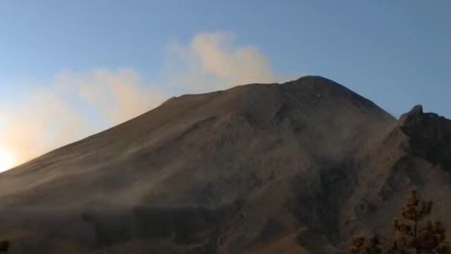 Volcán Popocatépetl el 10 de marzo