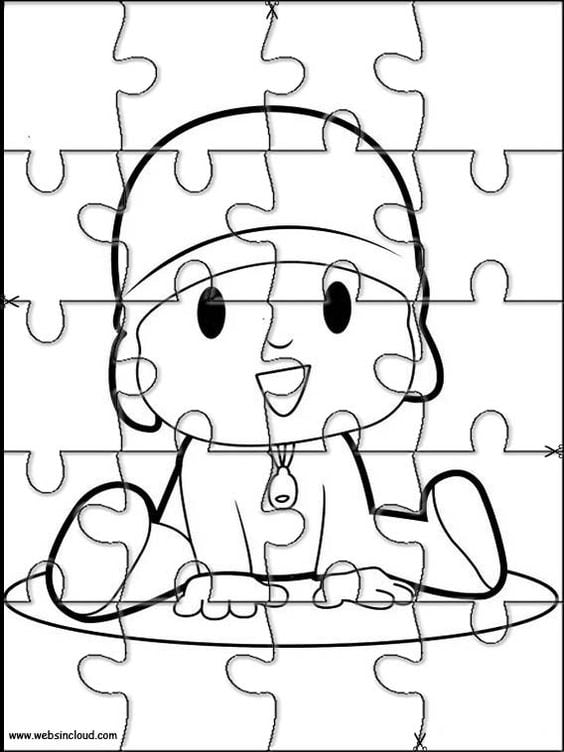 Actividades de Pocoyó para imprimir