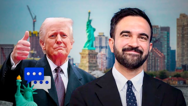 Donald Trump evita felicitar a Zohran Mamdani y le propone conversar