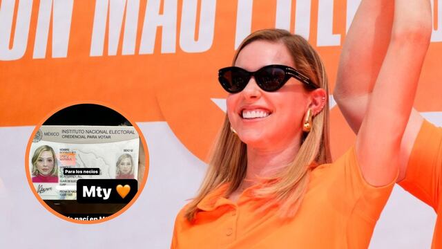 Mariana Rodríguez publica su INE