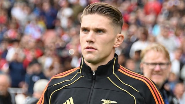 Viktor Gyökeres es el delantero sueco que fichó por el Arsenal.