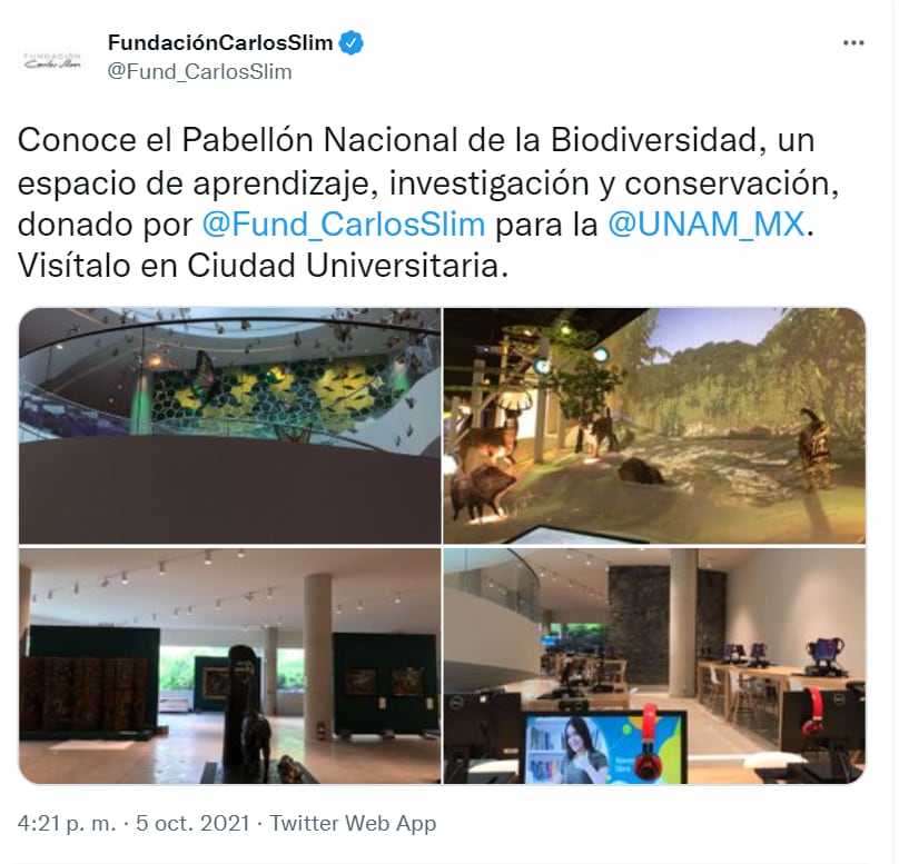 Esta no es la primera vez que Claudia Sheinbaum y Carlos Slim se reúnen, su último encuentro fue en el Pabellón Nacional de la Biodiversidad