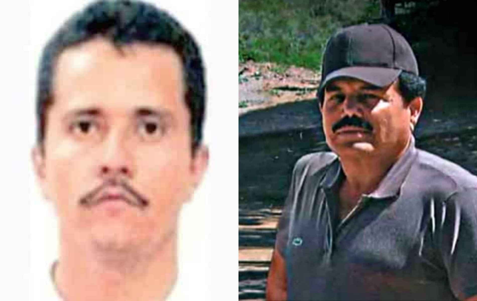 El Mencho, líder del CJNG, y El Mayo, líder del Cártel de Sinaloa