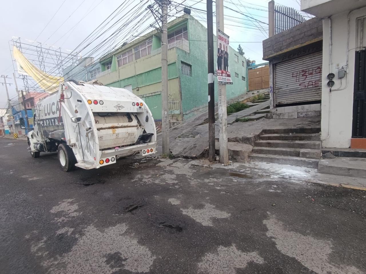 Toluca recolecta más de 435 mil toneladas de residuos.