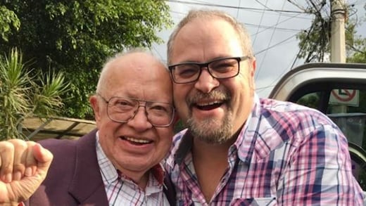 La última foto de Eduardo Manzano: un momento compartido por su hijo