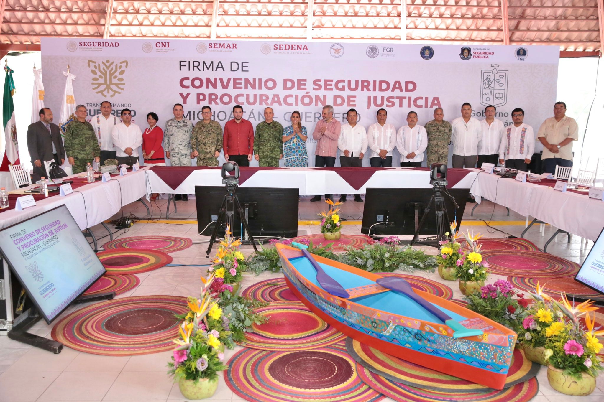 Convenio de Seguridad y Procuración de Justicia entre Guerrero y Michoacán