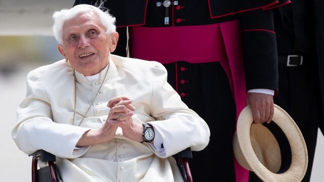 Joseph Ratzinger, el papa emérito Benedicto XVI.
