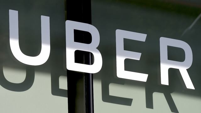 Logotipo de Uber.