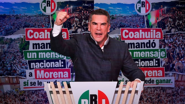Alito Moreno celebra triunfo del PRI en Coahuila