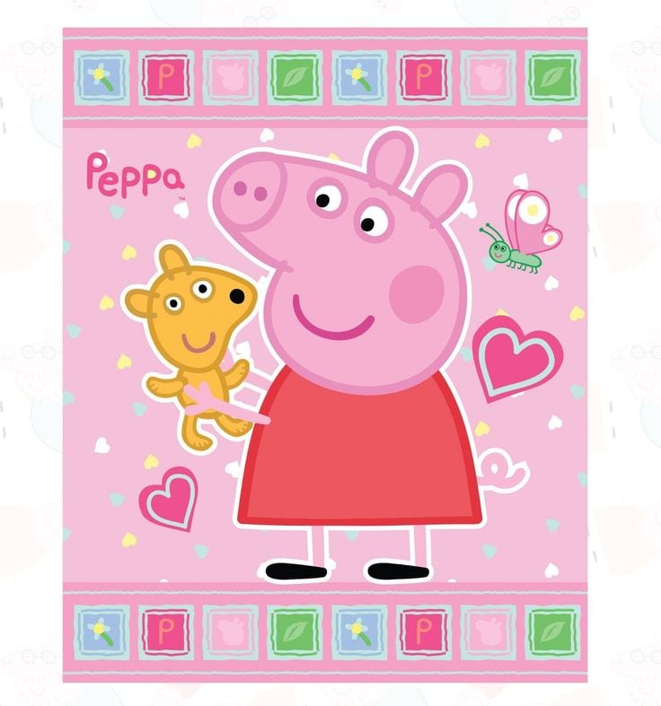 Tarjetas de Peppa Pig de Día del Niño para imprimir