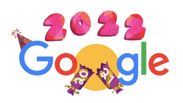 Año Nuevo: Google lanza doodle conmemorativo