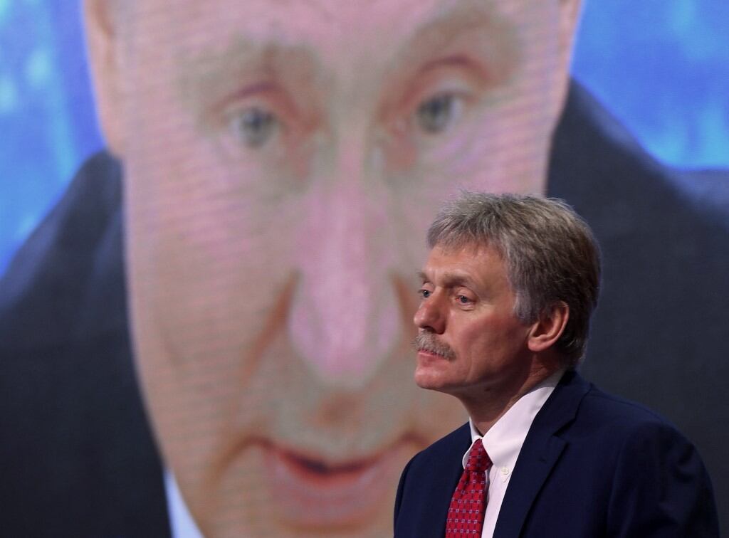 Dmitry Peskov, secretario de prensa ruso.