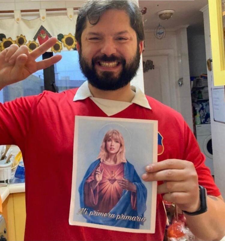 Gabriel Boric defiende a Taylor Swift