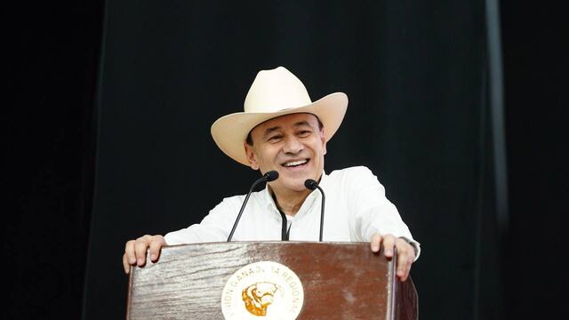 Alfonso Durazo en asamblea de Unión Ganadera Regional de Sonora