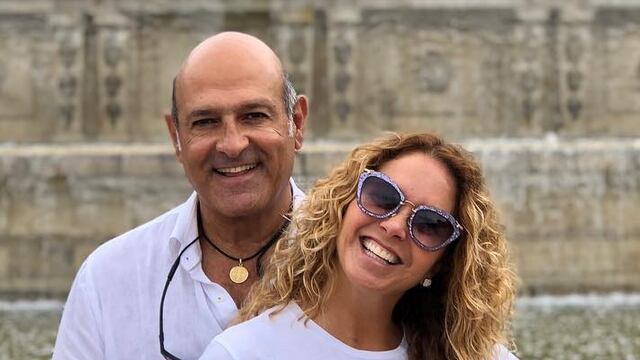 Michel Kuri y su exnovia Lucero.