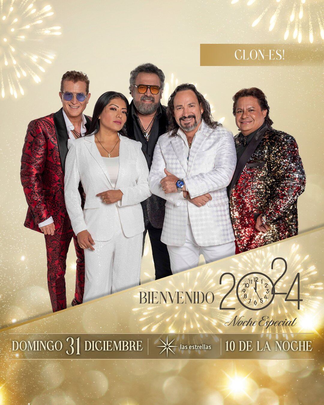 Clon-Es! en Bienvenido 2024 Noche Especial