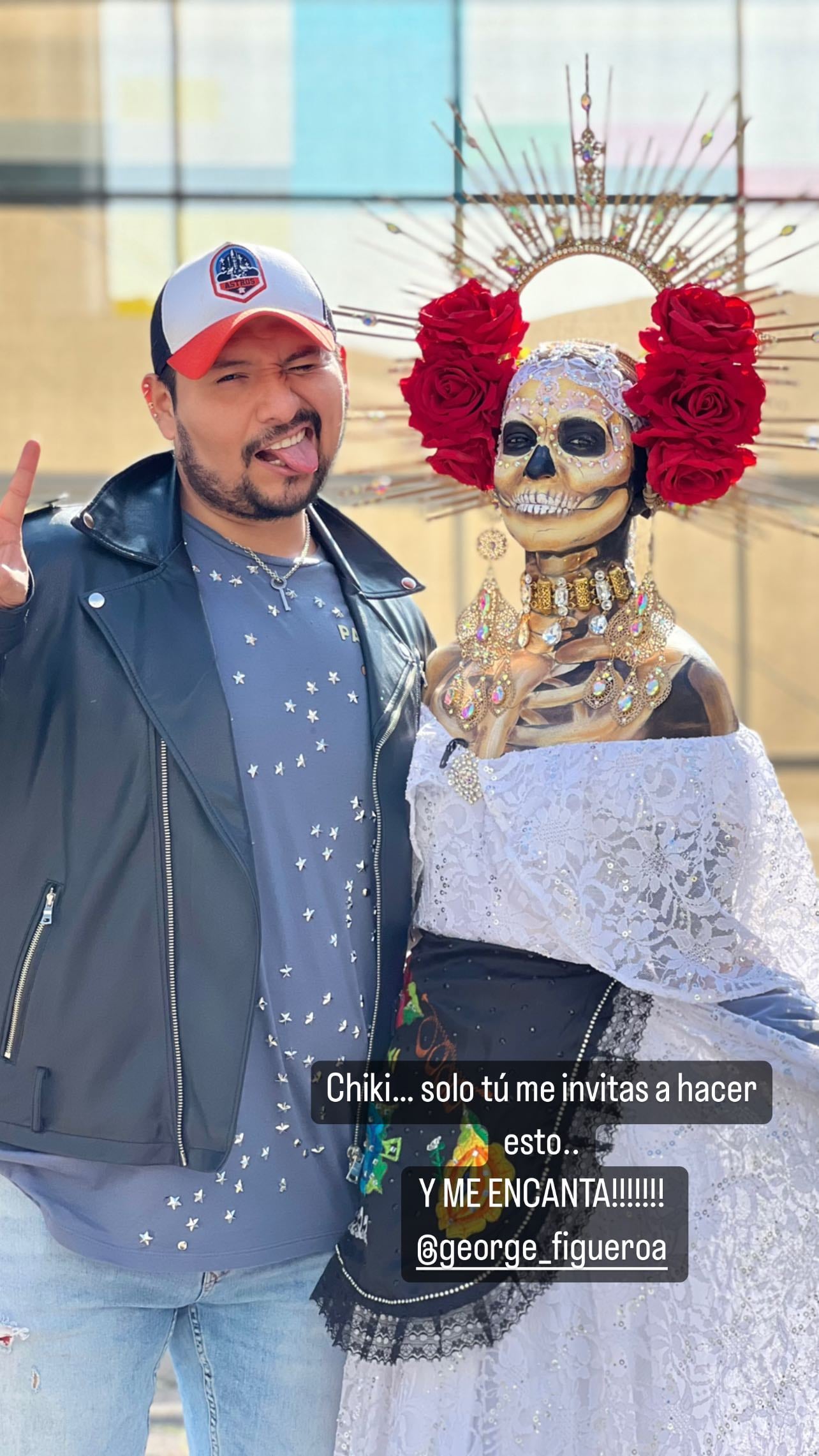 Laura G agradece a sus maquillistas