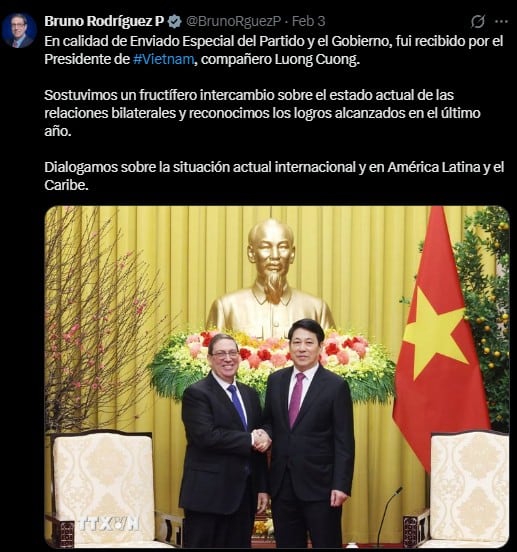 Cuba busca apoyo internacional de Rusia, China y Vietnam ante crisis