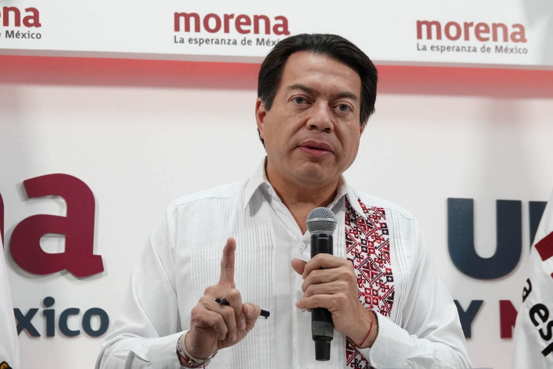 Mario Delgado, presidente nacional de Morena