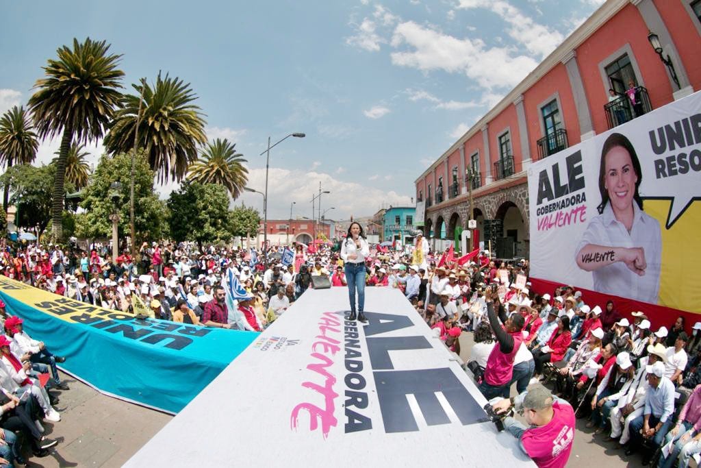 Evento de Alejandra del Moral en el Estado de México