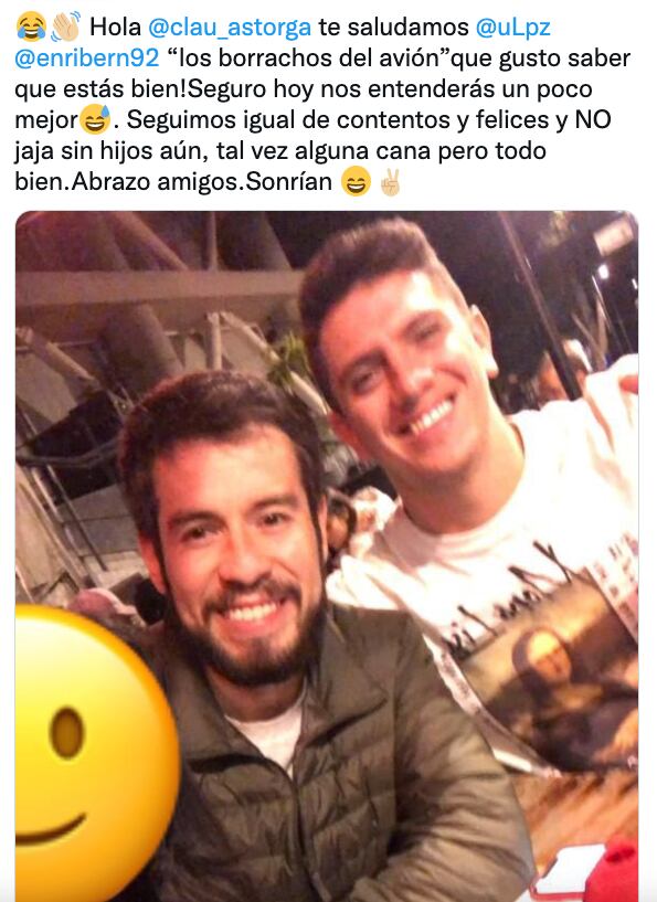 Respuesta a la historia viral de dos extraños en Twitter