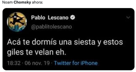 Los memes de la muerte falsa de Noam Chomsky