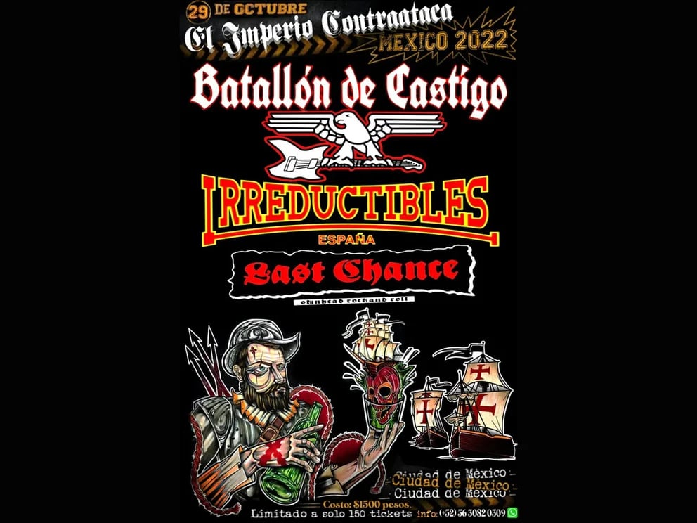 Llevan a cabo concierto nazi clandestino en CDMX.