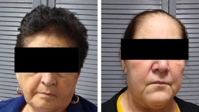 Abuelitas detenidas.