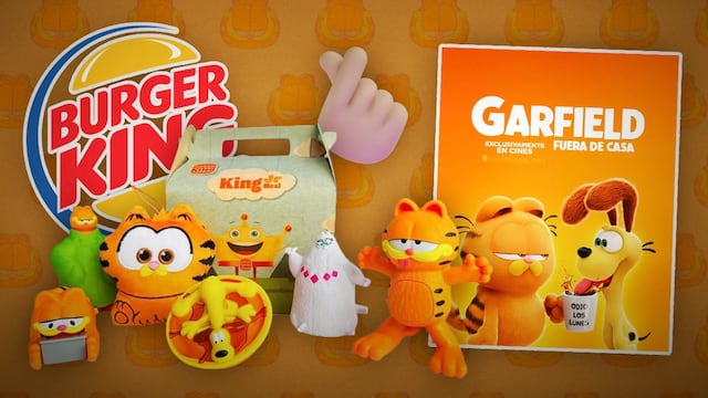 Burger King, Garfield: fuera de casa