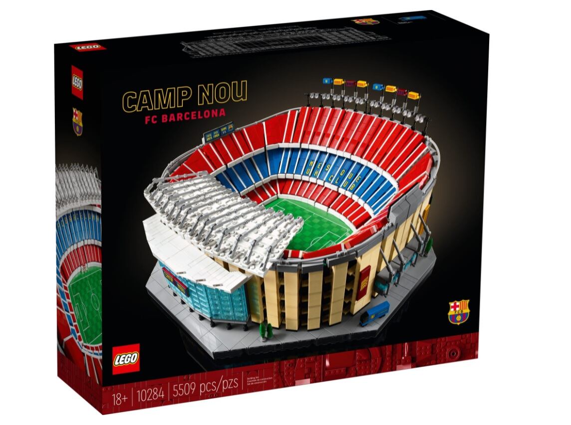 LEGO lanza set del estadio Camp Nou