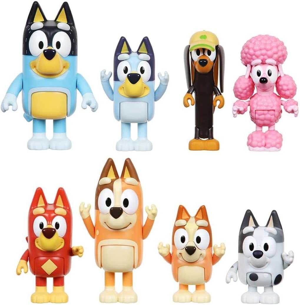 Set Bluey mini figuras ‘Family & Friends’