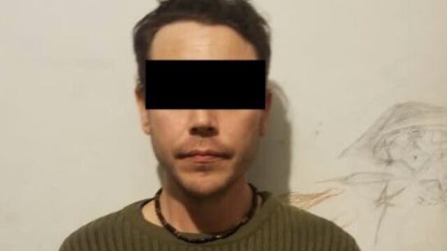 Mauricio, supuesto hermano de Diego Santoy, detenido.
