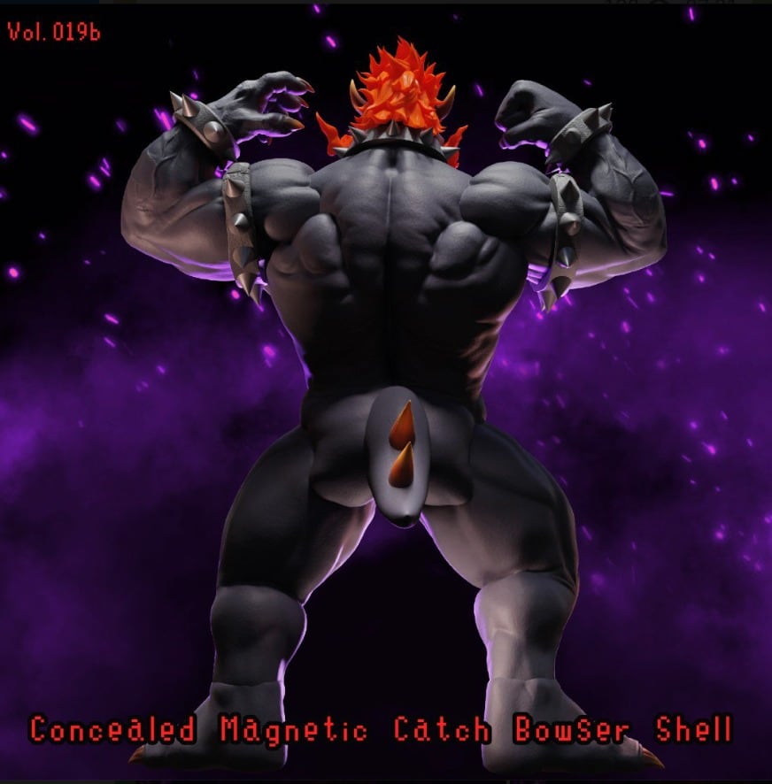 Revelan figura explícita +18 de Bowser aprovechando el estreno de Super Mario Bros. La Película