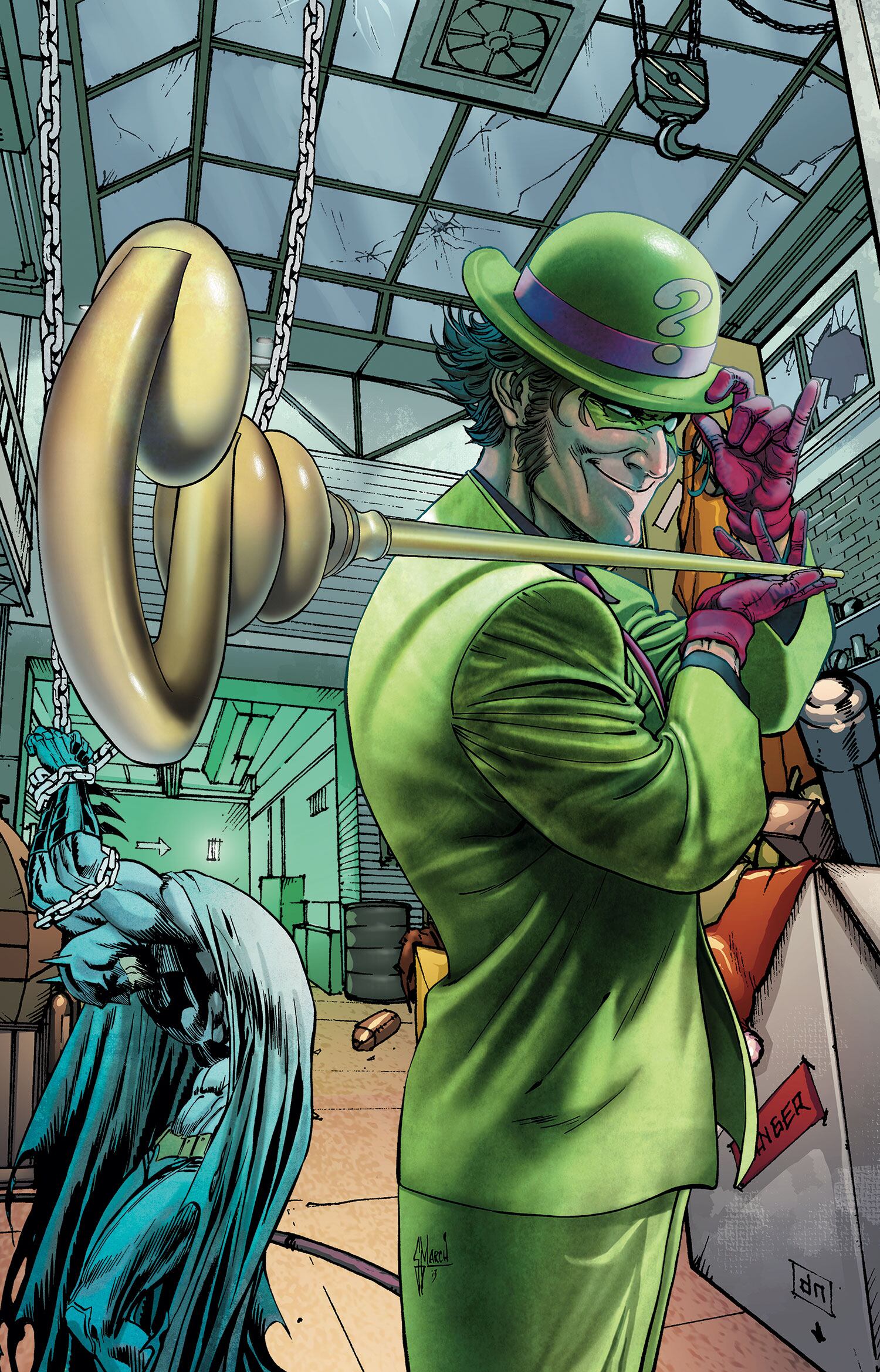 El Acertijo en el cómic de Batman