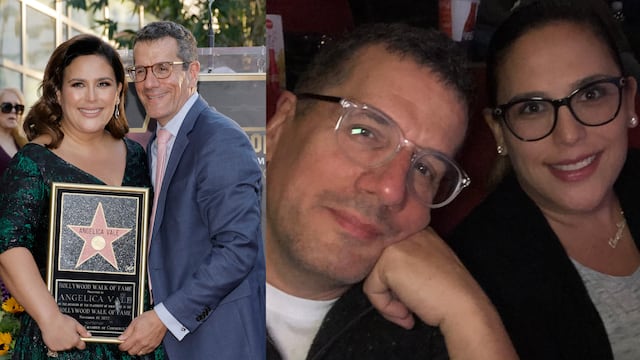 Angélica Vale y su esposo Otto Padrón.