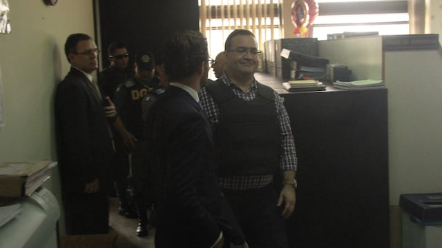 Javier Duarte. Detención.