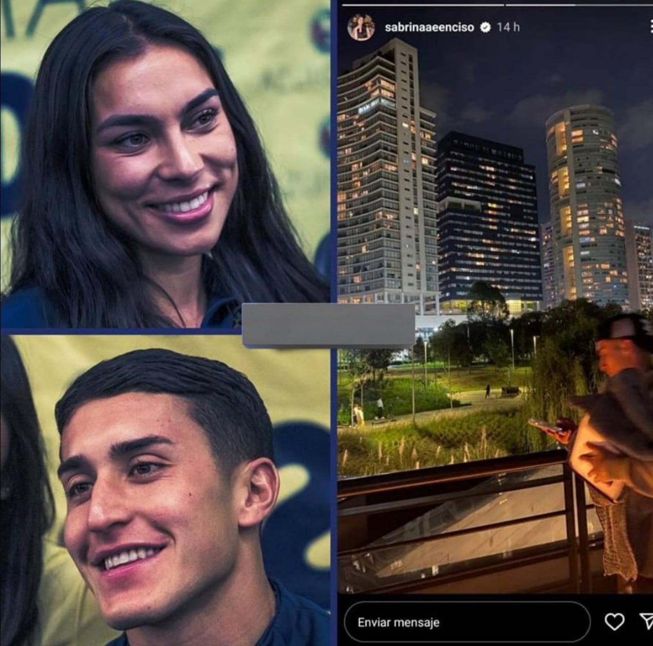 Sabrina Enciso y Alejandro Zendejas